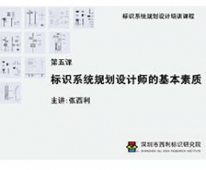 标识系统规划设计培训课程 第五课 标识系统规划设计师的基本素质
