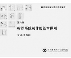 标识系统规划设计培训课程 第八课 标识系统制作的基本原则