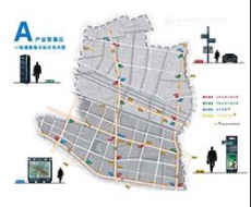 昆山花桥国际商务城丨城市公共环境标识系统案例欣赏