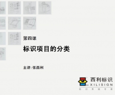 标识系统规划设计培训课程 第四课 标识系统规划设计的分类