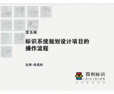 项目管理师 第5课 标识系统规划设计项目的操作流程